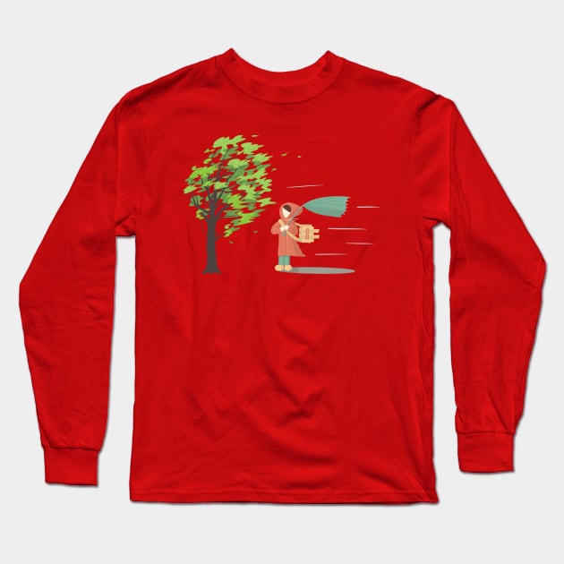 Happy Autumn Long Sleeve T-Shirt by B&C Fashion